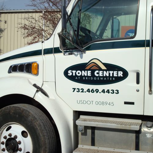 stone company truck decal