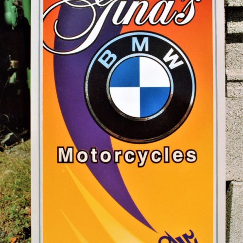 motorcycle dealer signs